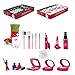 Niktule Kit de beauté beauté pour princesses, set de beauté cosmétique lavable avec chaussette de Noël pour 5 6 7 8 9 cadeau de Noël pour enfants fête de Noël