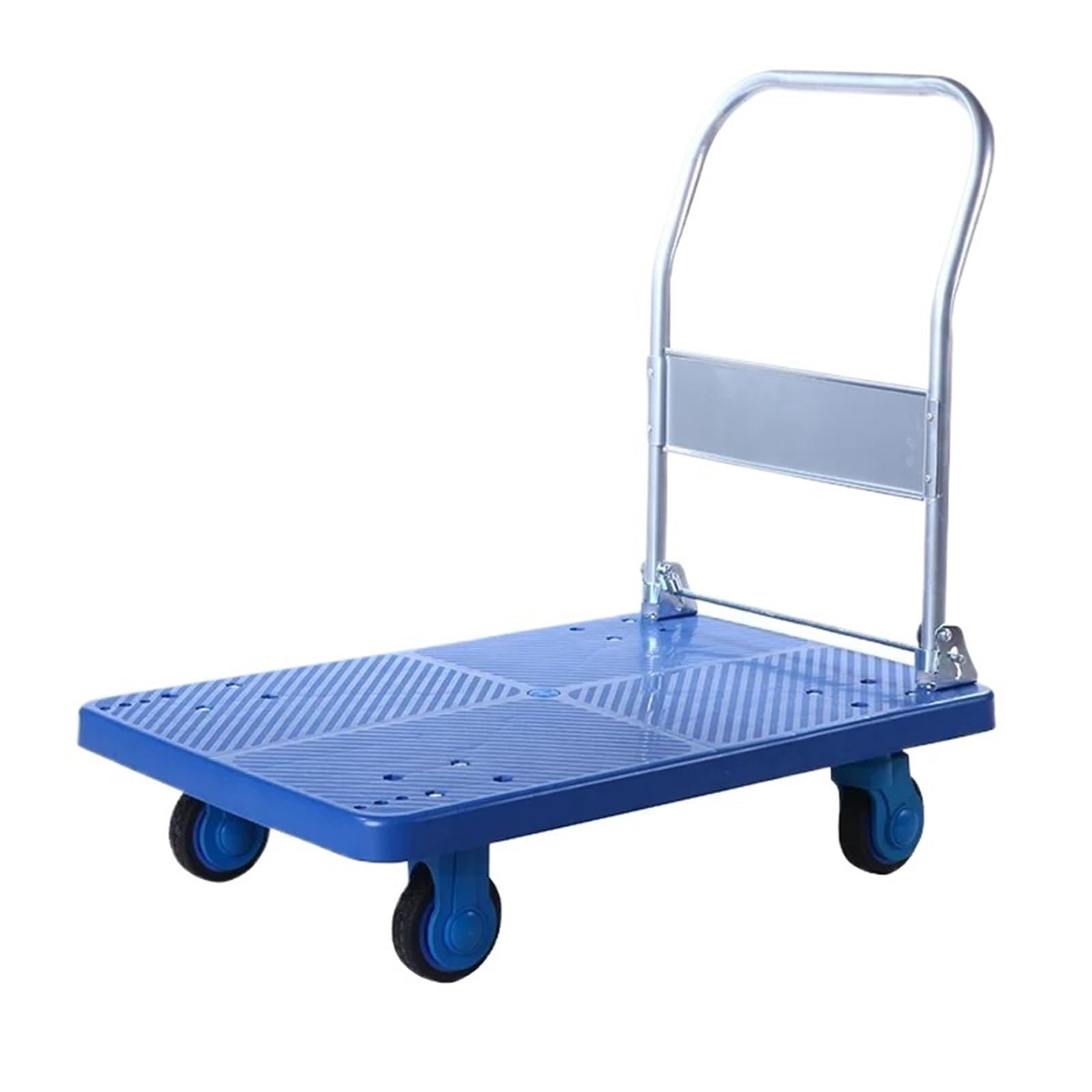 Chariot de chargement lourd en acier pour manutention industrielle