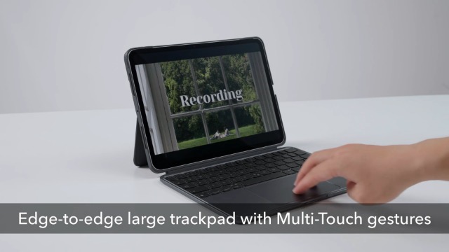 Amazon.com: ESR for iPad Air 11 Inch Case with Keyboard M4/M3/M2