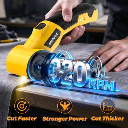 320RPM Strong Power Cordless Electric Scissors With Safety Lock - image 3