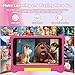 Whitedeer 7 Inch Kids Tablet, Android 13 Tablet for Kids, 5GB+32GB+128GB, Pre-installed kids Apps, 1024x600, 2500mAh, 0.3MP+2MP Dual Camera, WiFi 6, BT5.2, Android Tablet with Shockproof Case(Pink)
