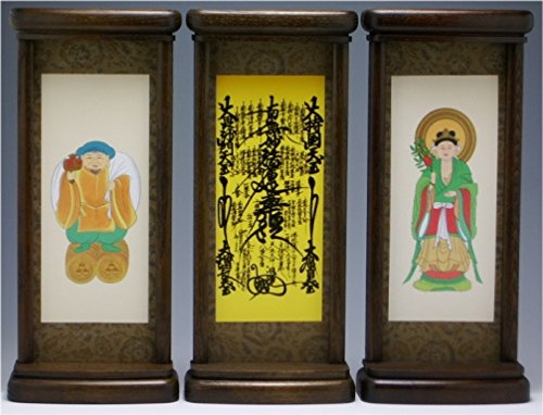 そいこ　掛け軸3点 新世紀掛軸 綺羅 三尊仏【臨済宗妙心寺派】 | 掛け軸の通販