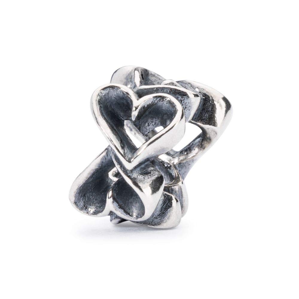 Trollbeads Damen-Bead Herzen in Hülle und Fülle - Valentinstag 2015 925 Silber - TAGBE-10040