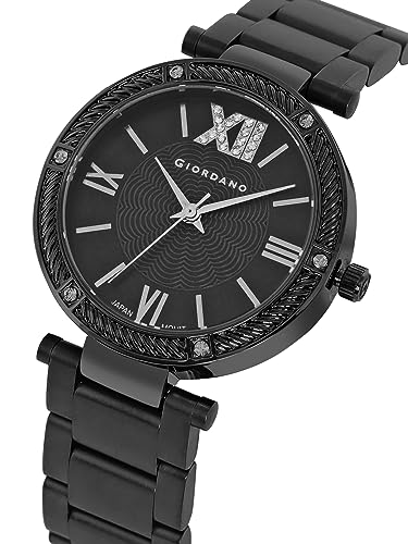 Image of Giordano Analog Stylish Watch for Women Water Resistant Fashion Watch Round Shape with 3 Hand Mechanism Wrist Watch for Girls & Ladies to Compliment Your Look /Ideal Gift for Female - GZ-60064