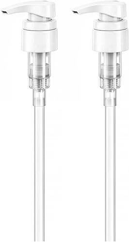 Dispensador universal de champú/acondicionador para botellas, a prueba de fugas, parte superior de la bomba se adapta a botellas de 1 L/33.8 onzas,