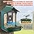 Smart Bird Feeder Camera, Hummingbird Watching Camera with Motion Detection & Auto Capture Bird, 100° Wide Angle & Waterproof 1080P HD Night Vision with 32G Card for Bird Lover