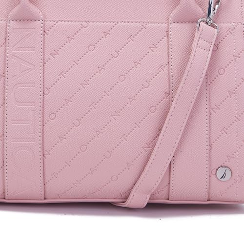 Image of Nautica Womens Sandy Jr. Top Handel Satchel with Removable Crossbody Strap
