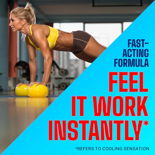 Image of Icy Hot Original Revive & Recovery Pain Relief Roll-On, Tropical Rush, 2 oz | No-mess applicator, fast-acting pain relief with menthol 8%, help backaches, neck, shoulder, knee, elbow, ankle and leg pain
