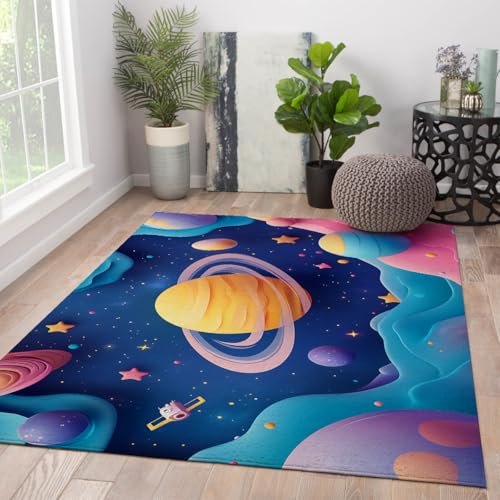 Tapis de l’espace lavable pour décorer le sol d'une nurserie - 4