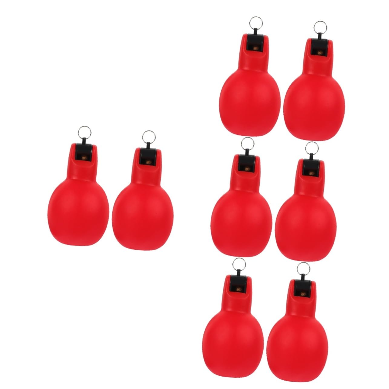 BESPORTBLE Outdoor-Pfeife pfeifenständer düdük Pfeife für Outdoor-Aktivitäten armbandpfeife Rucksack-Pfeife Pfeife für draußen Camping-Survival-Squeeze-Pfeife Notfall-Außenpfeife PVC
