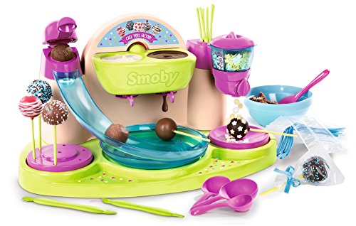 518BXRRs5+L Smoby Chef - Cake Pops Factory - Fabrique à Cake Pop + Livre de Recettes - Atelier de Cuisine Enfant - Nombreux Accessoires - Dès 5 Ans - 312103