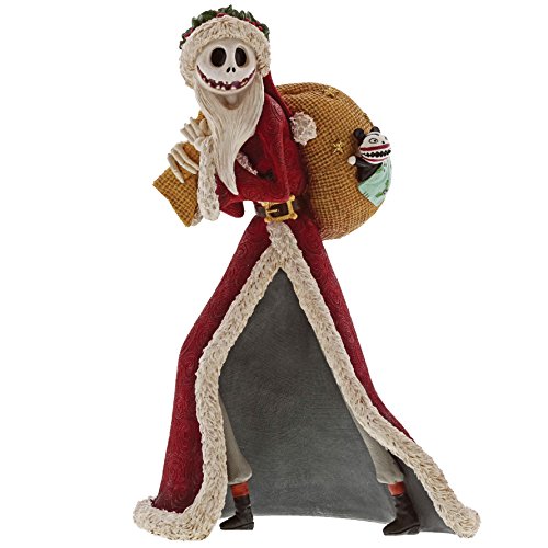Enesco The Nightmare Before Christmas Santa Jack Stone Resin Figurine #TOP1