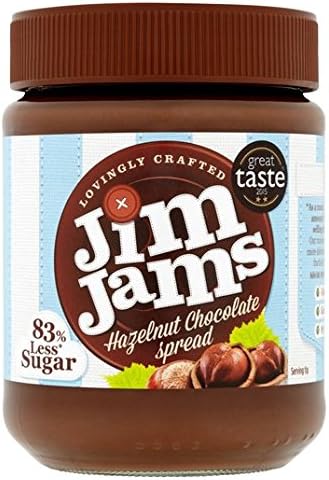 JimJams 83% Less Sugar Hazelnut Chocolate Spread 350g