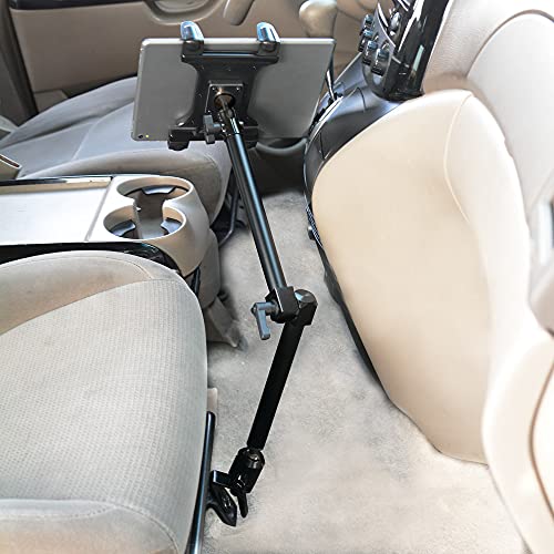 Arkon Mounts Tab801 Heavy-Duty Car Or Truck Seat Rail Tablet Mount With 22 Inch Arm Retail Black #TOP2