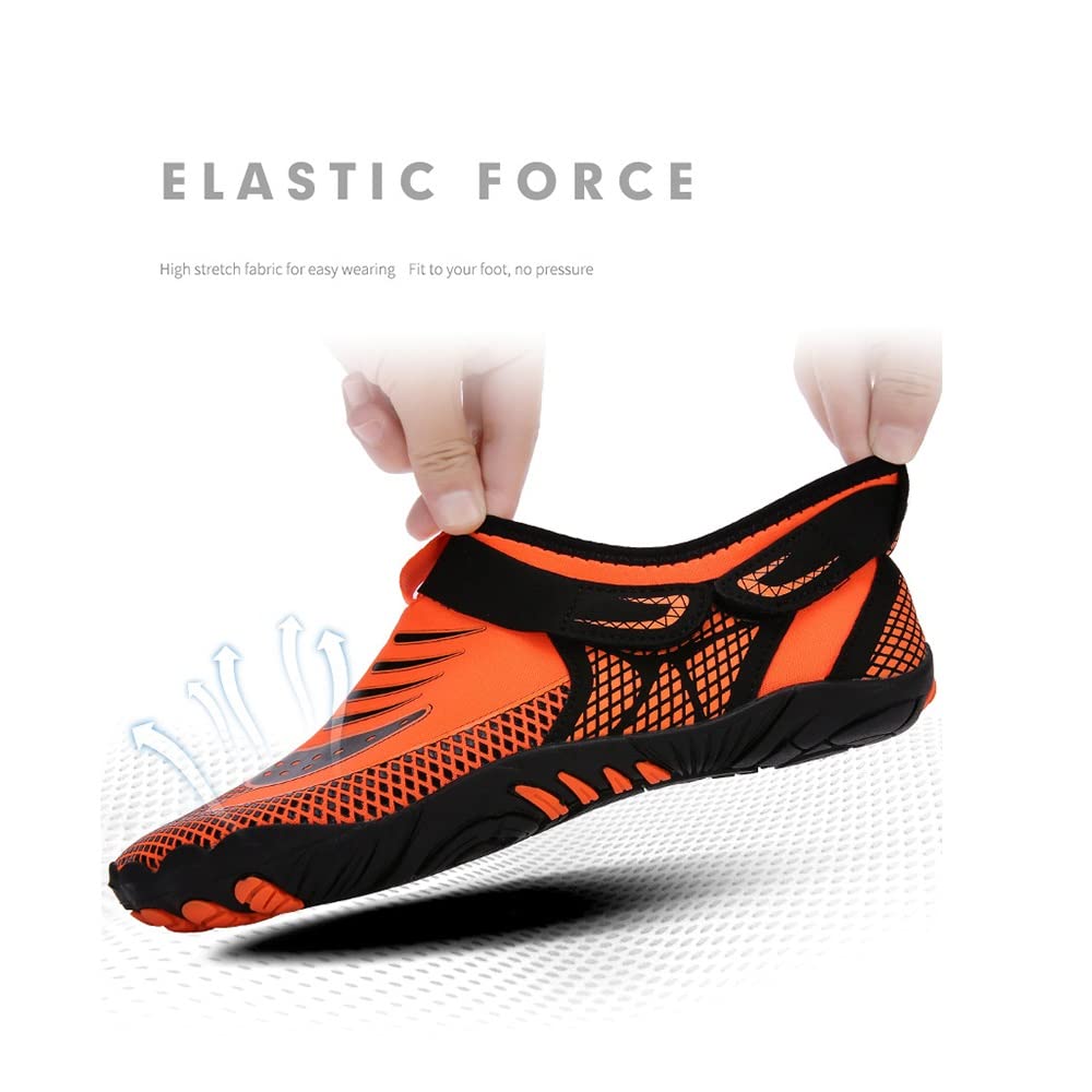 Wygwlg Zapatos Descalzos Mujeres, Colorido Senderismo Zapatos De Agua para Hombres De Secado Rápido Playa Caminar Kayak Surf Zapatos De Entrenamiento