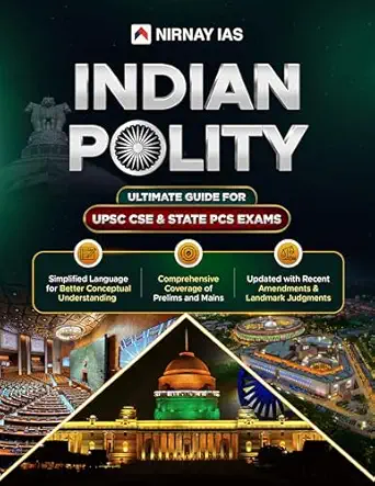 Indian Polity – Comprehensive Theory Book for UPSC & State PSC Exams | 2025 Edition in English