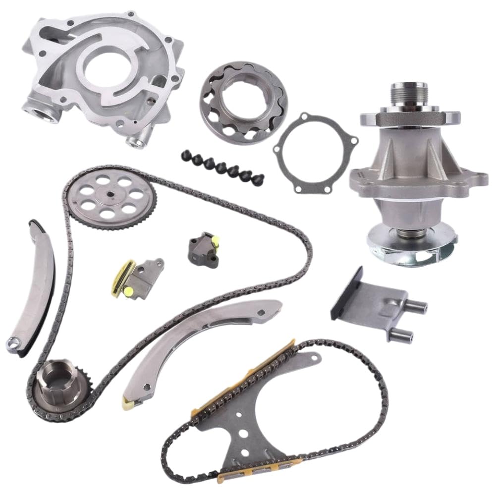Kit catena distribuzione con pompa acqua e olio compatibile con Colorado Canyon e H3
