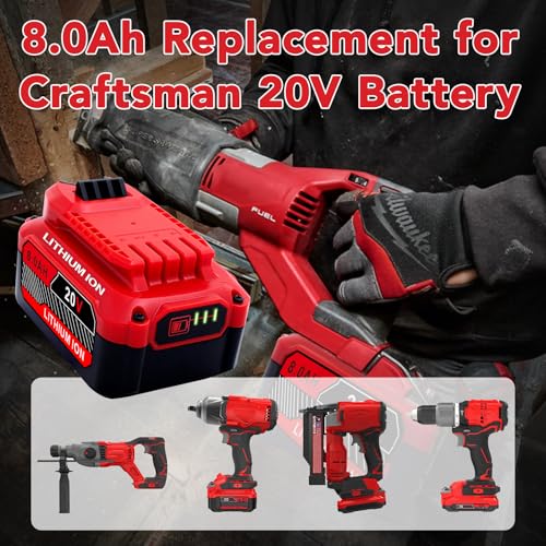 Ultraxxis 8.0Ah for Craftsman 20V