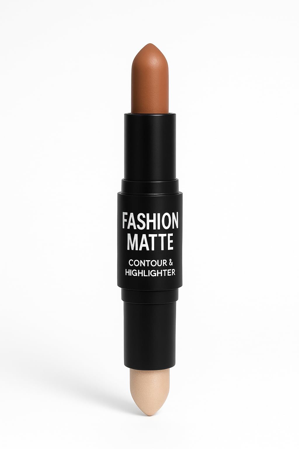 FASHION MATTE Contouring 2 in 1 Highlighter Contour Stick Concealer Shade for a Defined (8g),For Oily Skin Beige, For All Type girls & Women Skin protect etcc