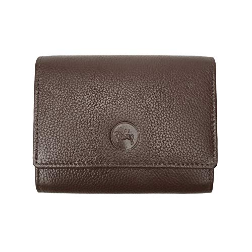 Portefeuille compagnon cuir pour ranger 12 cartes et billets en toute sécurité