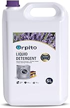 Liquid Detergent | Perfect Wash for Front & Top Load Washing Machines | Long-Lasting Freshness | Gentle on Clothes | Color Safe & Fabric Care (5L, Lavender)