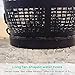 Fish Trap, Portable Crayfish Catcher, 19.69x7.48x7.48in or 12.4x7.48x7.48inches, Folding Crab Cage, Shrimp EEL Turtle for Saltwater Freshwater Pond Lake, Outdoor Fishing Tools, Compact Bait