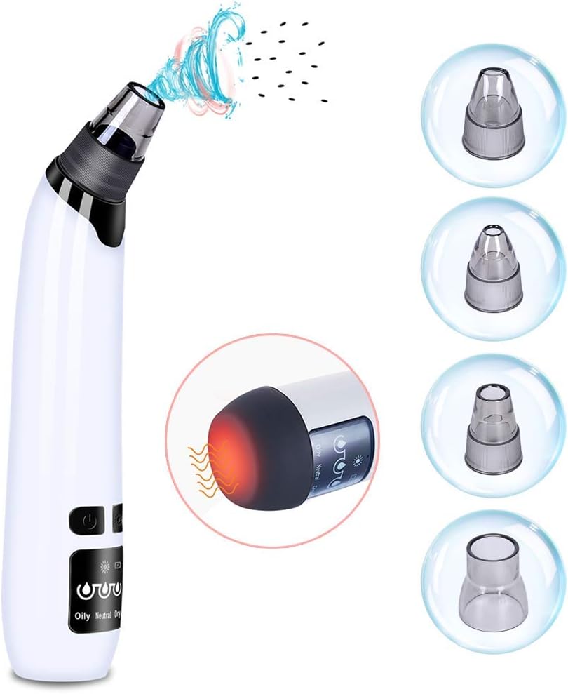 Amazon.com: Blackhead Remover Pore Vacuum, Skafil Pore Cleaner ...