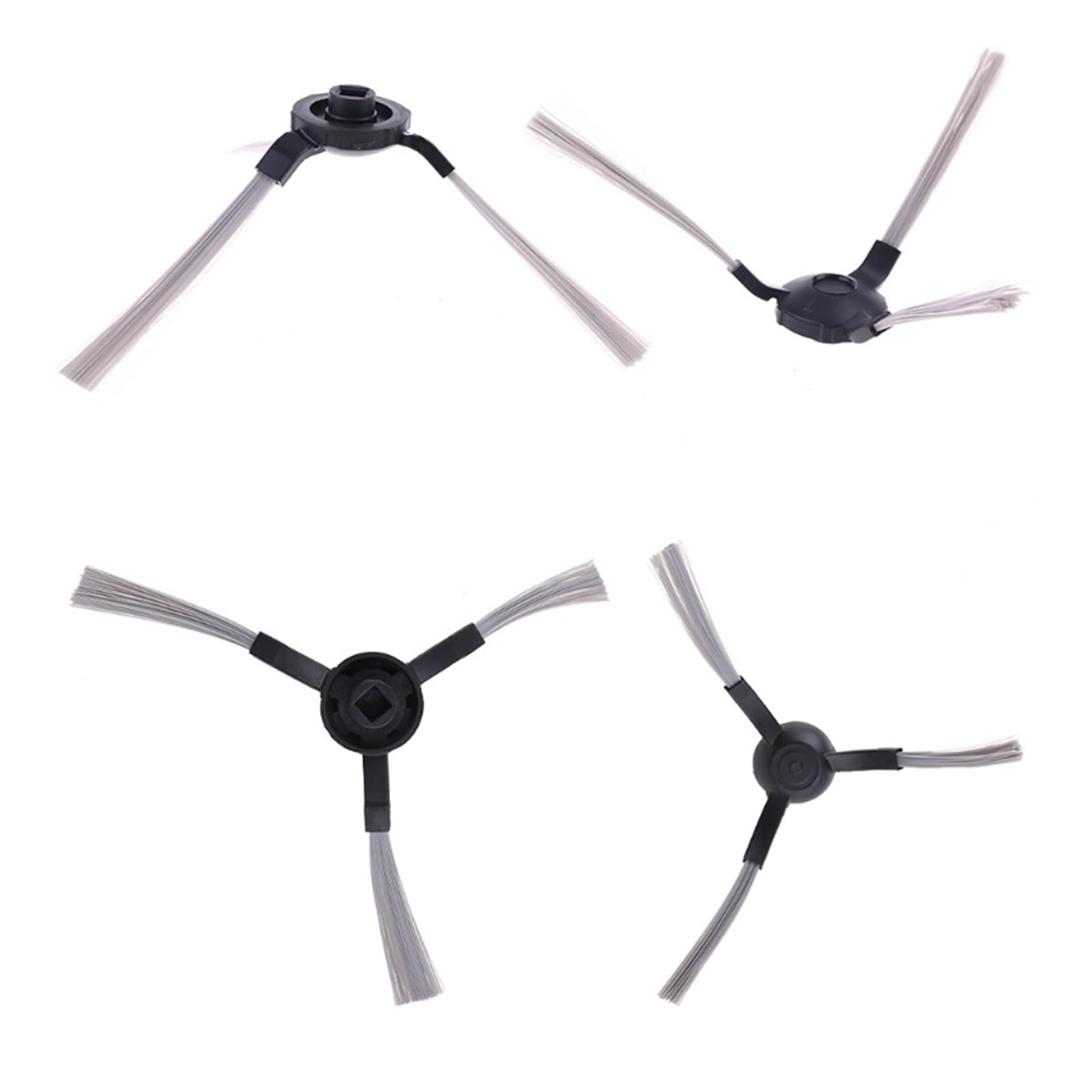 ZeAda808F 2pcs/set Side Brush,Compatible For Proscenic SUZUKA KAKA,Compatible For COCO SMART 680T 780t 790t P1 P2 P3S Replacement