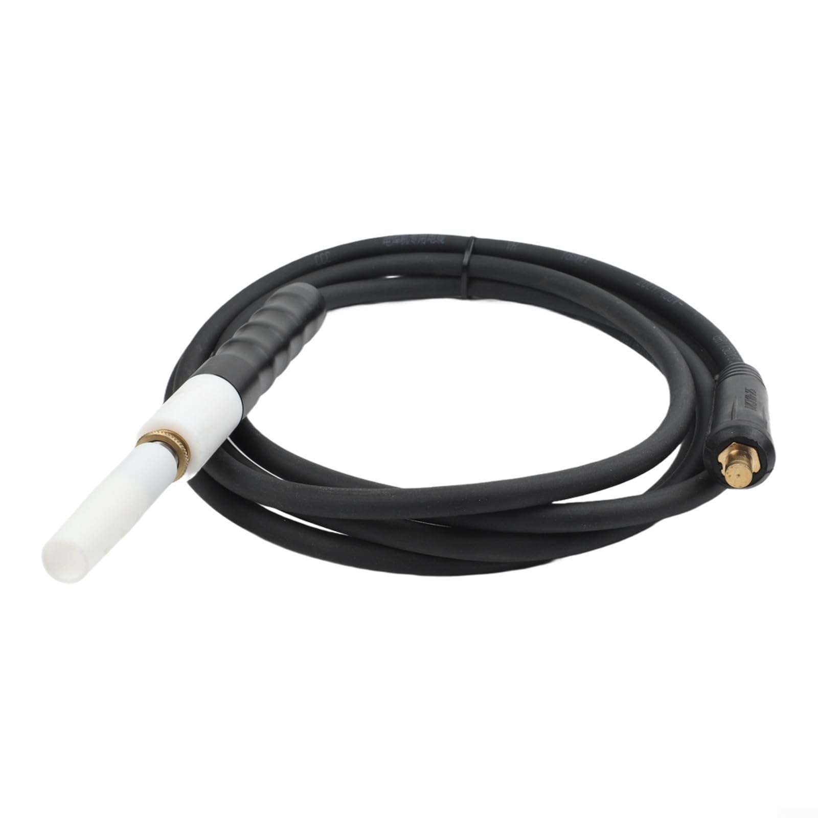 Limpiador de soldadura electroquímica industrial, removedor de cuentas de soldadura de mano para decapado de acero inoxidable con cabezal de cepillo conductor de repuesto y manguera de gas de 3 metros