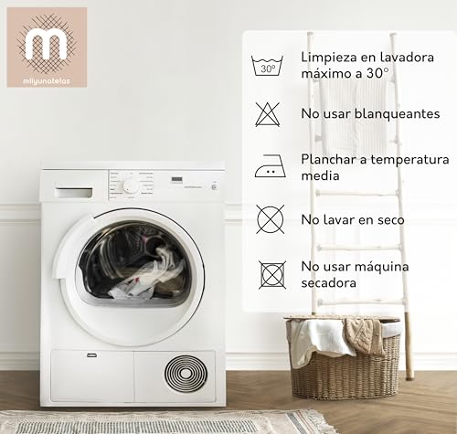 Miniatura 3 de Milyunatelas - Cubre Canapé Sue - Color Gris - Medida 150x190 200 Cm - Lavable - Fabricado En España