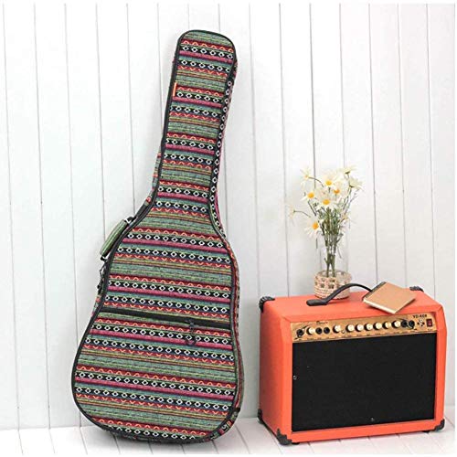 Mousse Case Sac Guitare Acoustique Bohemian Souple rembourré 40/41 Pouces Sac à Dos de la Guitare avec des oreillers Cou… - Les Beatles, Paul McCartney, John Lennon, RIngo Starr, George Harrison Mousse Case Sac Guitare Acoustique Bohemian Souple rembourré 40/41 Pouces Sac à Dos de la Guitare avec des oreillers Cou… – Image 7