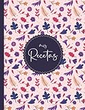 cocinas blancas modernas y elegantes  Mi Cuaderno de Recetas: Recetario de cocina para escribir 125 recetas en este libro en blanco, Edición A4 Gran Formato