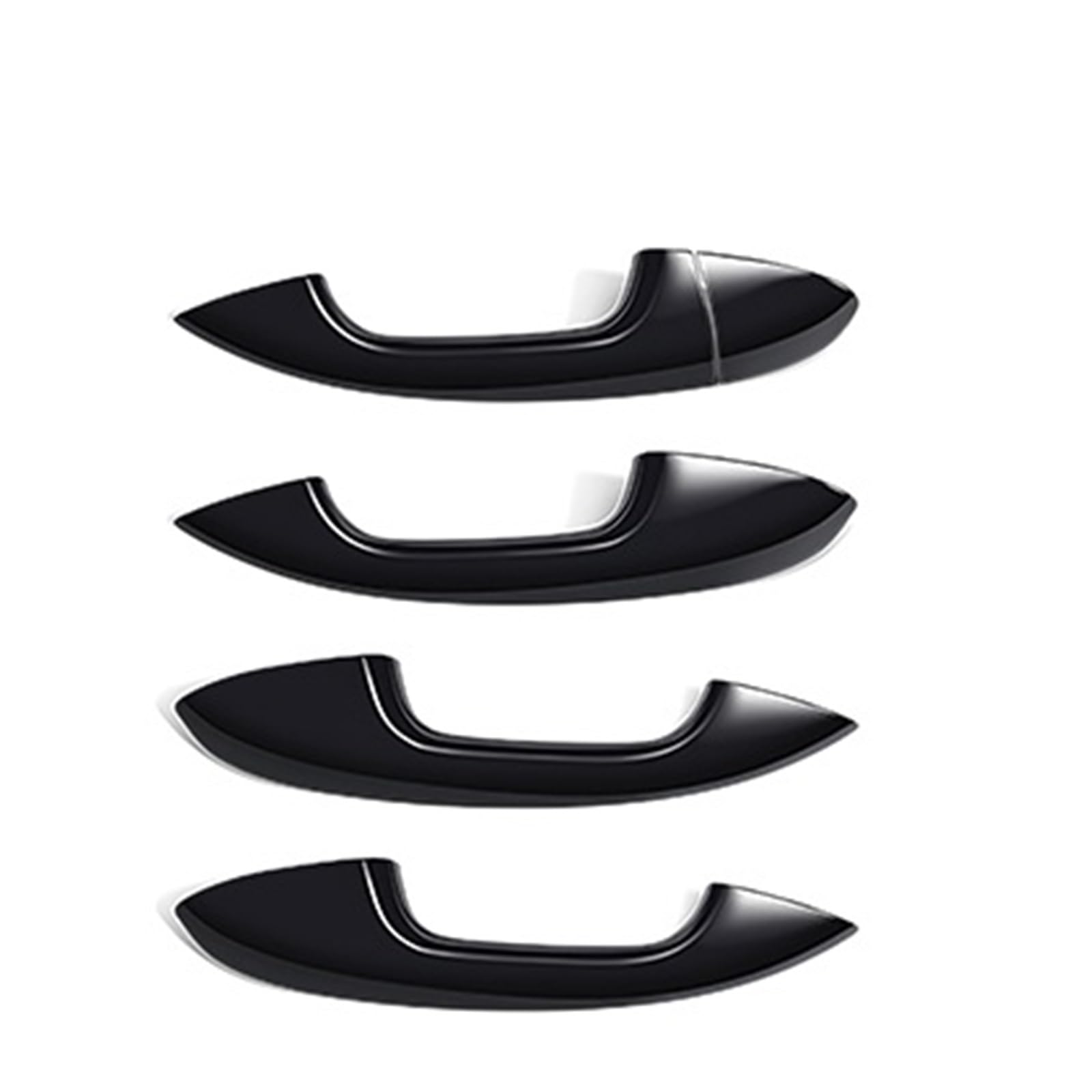 Kytgiol Black Door Handle Protectors Compatible With Mercedes For Benz For W177 For W247 For W205 Exterior Decorative Shell Door Handle Cover