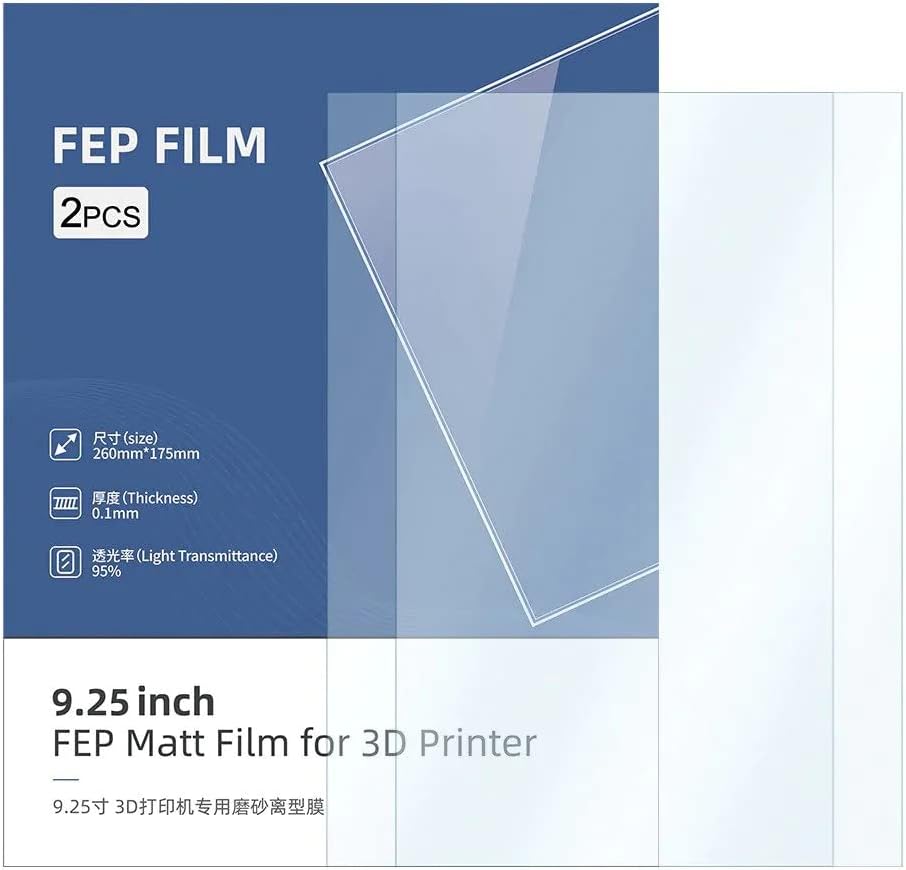 3 idea Imagine Create Print Anycubic FEP Matt Film for Photon M3-2 Pcs