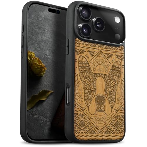 Coque iPhone 17 Pro Max bois Carveit idéale pour vos sorties nature et trajets urbains