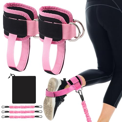 Bandes de résistance de cheville fitness fessier sangle réglable femme