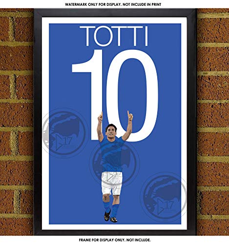 Francesco Totti Poster Italy Soccer Art Desertcart Seychelles