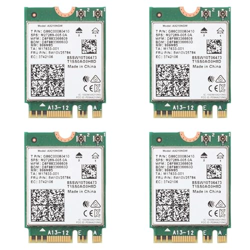 Adaptateur WiFi AX210NGW M.2 NGFF Bluetooth 5.2 pour PC fixe et portable