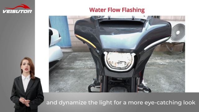 Amazon.com: VEISUTOR Batwing Fairing LED Turn Signal with Daytime