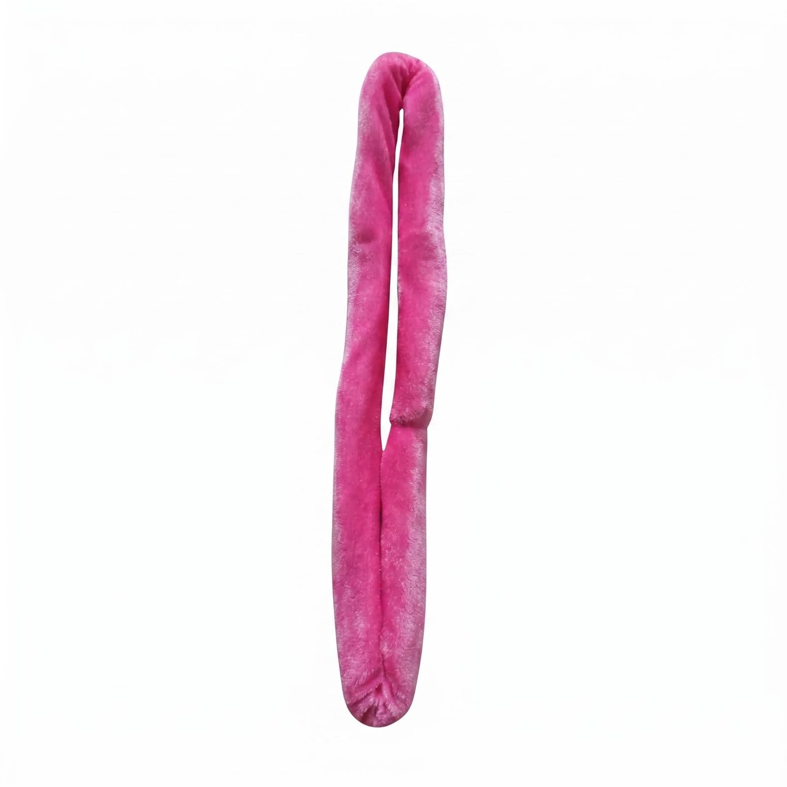 Wrapped Middle Band Padded Loop Strap Plush Textile Loop Strap Cushioned Airborne Aerial Straps Flexible for Dancers, Training, Performance, Rose Pink-image-26