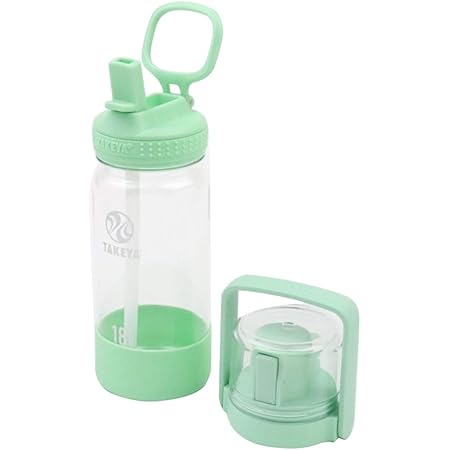 Amazon タケヤ公式 ゴーカップ クリアボトル 0 52l アイスグリーン 水筒 キッズ ストロー コップ Takeya Takeya タケヤ 水筒 マグボトル 通販