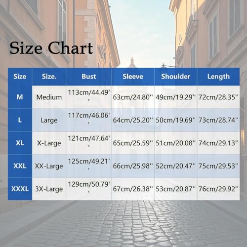 Men's Notch Lapel Blazer Trendy Casual Long Sleeve Single Button Coats Lightweight Slim Business Office Suit Jacket3