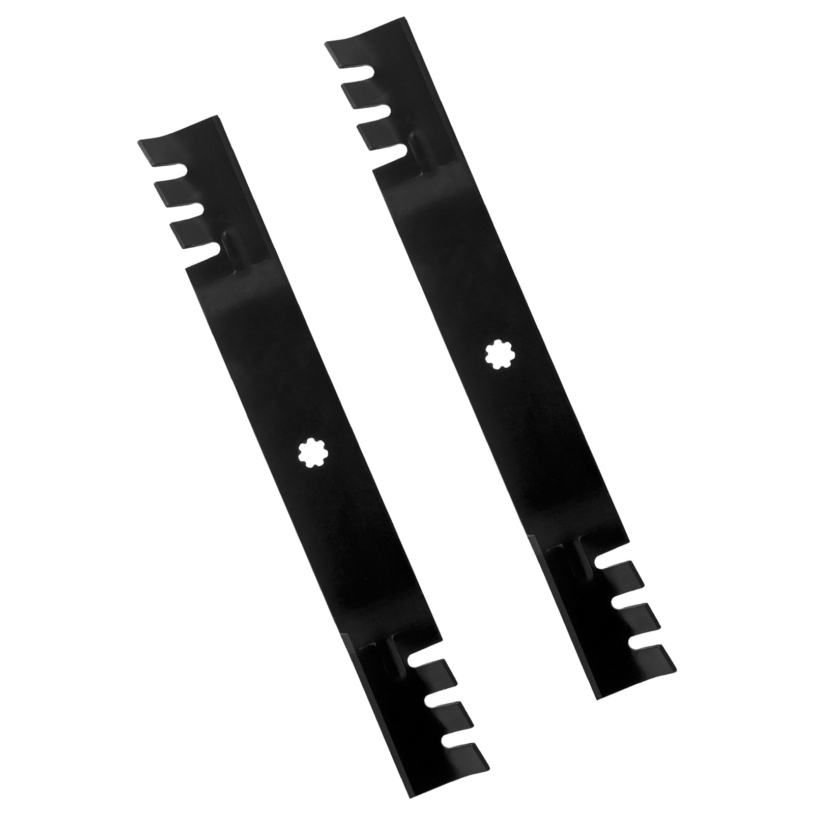 GX22151 GY20850 - Cuchillas para cortacésped John Deere D100 D110 D120 D125 D130 Z225 Z235 de 42 pulgadas de cubierta de giro cero, hoja resistente que sustituye a AM141033 AM131033 AM1373333