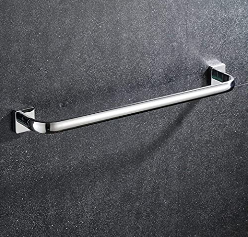 Porte-serviettes de salle de bain en acier inoxydable double barre 60 cm