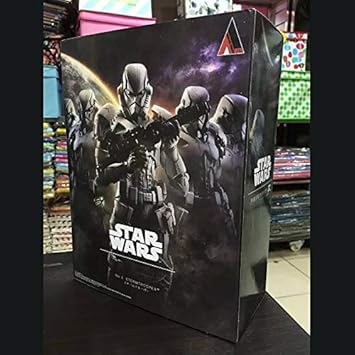 Amazon Co Jp Asjhk スターウォーズストームトルーパー白い兵士可動モデル現実的なモデル像26cmアニメ装飾 おもちゃの像 洋書