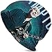 Produktbild LinUpdate-Store Peter Frampton Unisex Strickmützen für Erwachsene Strickmützen Mütze Winter Warm Printing Skull Cap Schwarz-91-I07