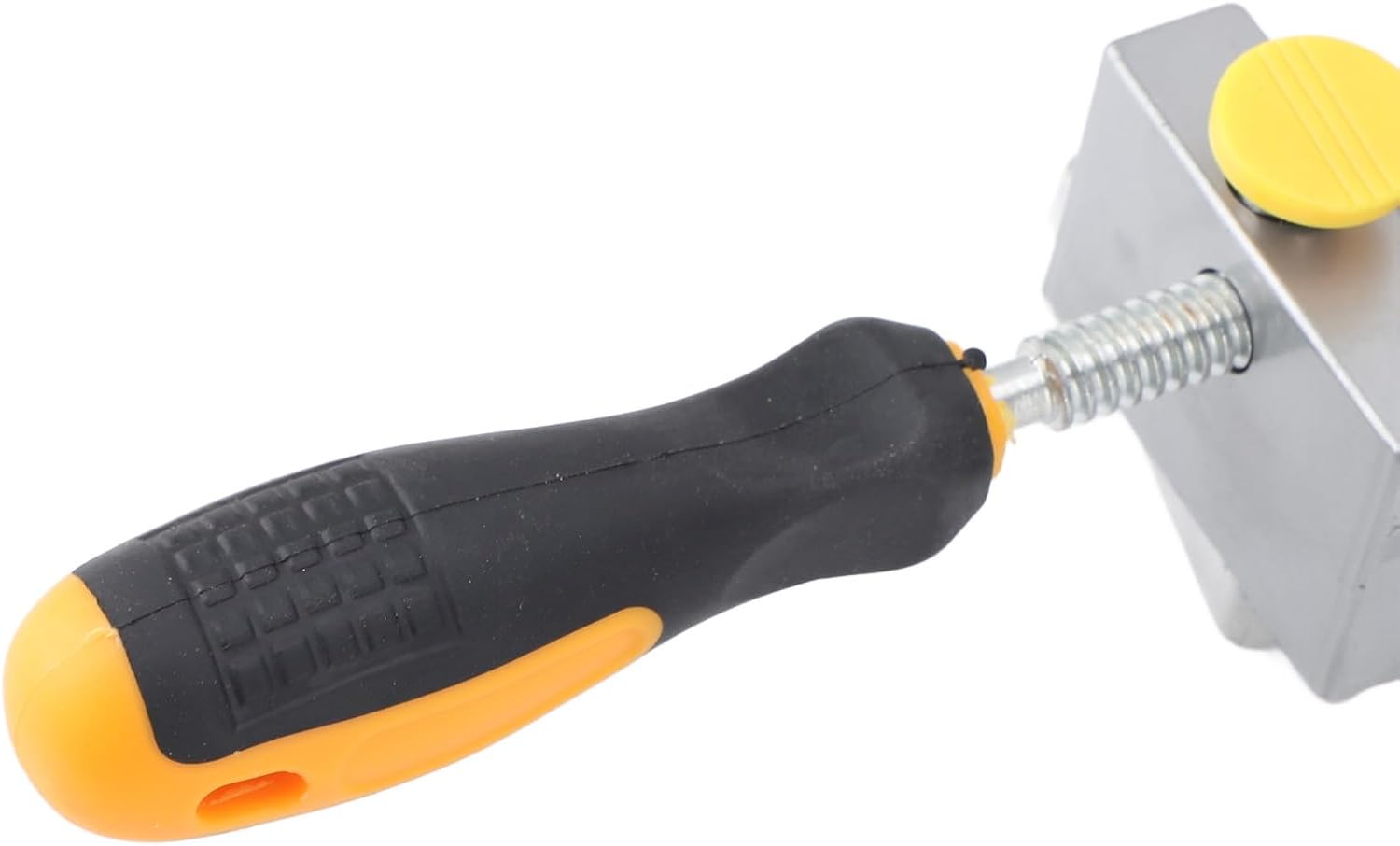 Double Handle Corner Clamp, 90 Degree Right Angle Wood Clamp, Detachable Aluminum Alloy Die Casting Tool for Woodworking, Framing, Cabinets and Boxes.