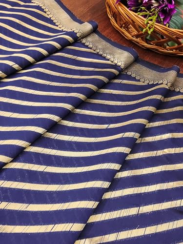 Image of DEVANGI Women's Banarasi Silk Unstitched Salwar Suit Dress Material With Dupatta