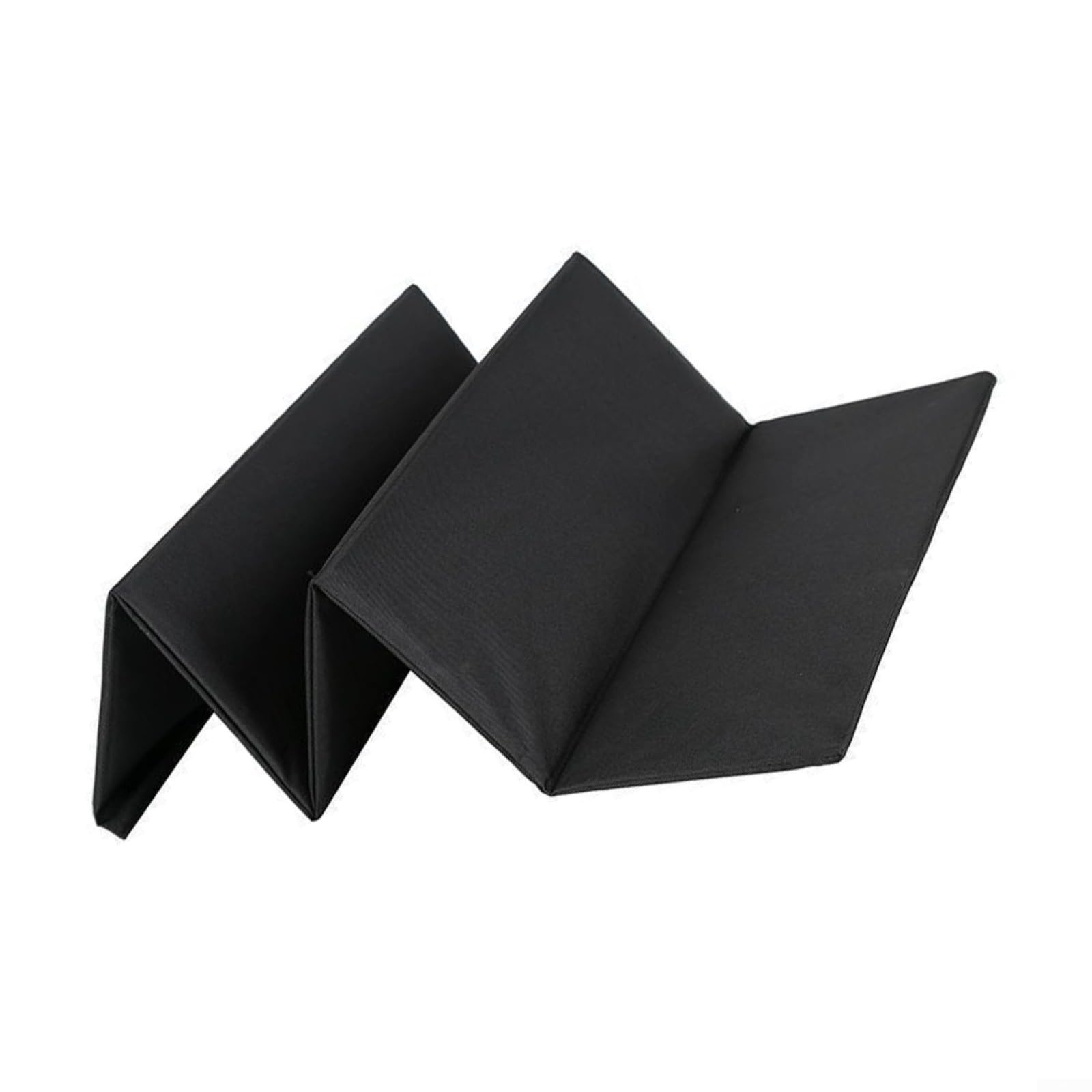 Camping Cart Lining Pad Waterproof Oxford Cloth, With PP Support Foldable Wagon Liner For Outdoor Beach Garden Shopping Trolley Quiet Stable Base Mat Black 31.5x16.1(100 * 50CM)