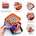 Coin Sorter Trays & Coin Counter Tubes - 4 Color Coded Coin Separator Trays and Coin Counting Tubes Paired with 100 Pcs Corresponding Coin Wrappers